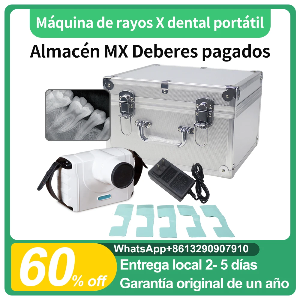 

Mexico In Stock Portable Dental X Ray Camera Digital X-ray Machine Compatible Digital Wireless RVG Image Sensor System Equipment