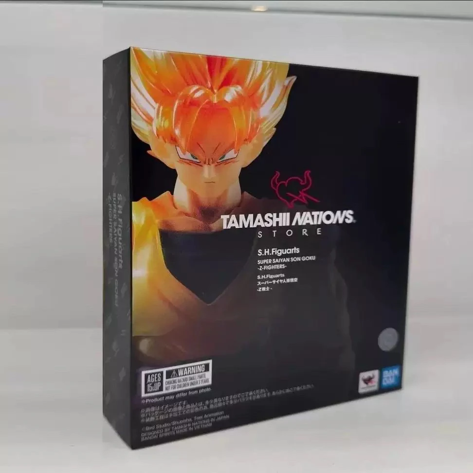 Bandai-Figurines d'action Dragon Ball Anime, SHF Sun Wukong, Super Saisuperb, TNT, Z Kokor, Édition limitée, Jouet mobile, Collection de courses, Cadeau