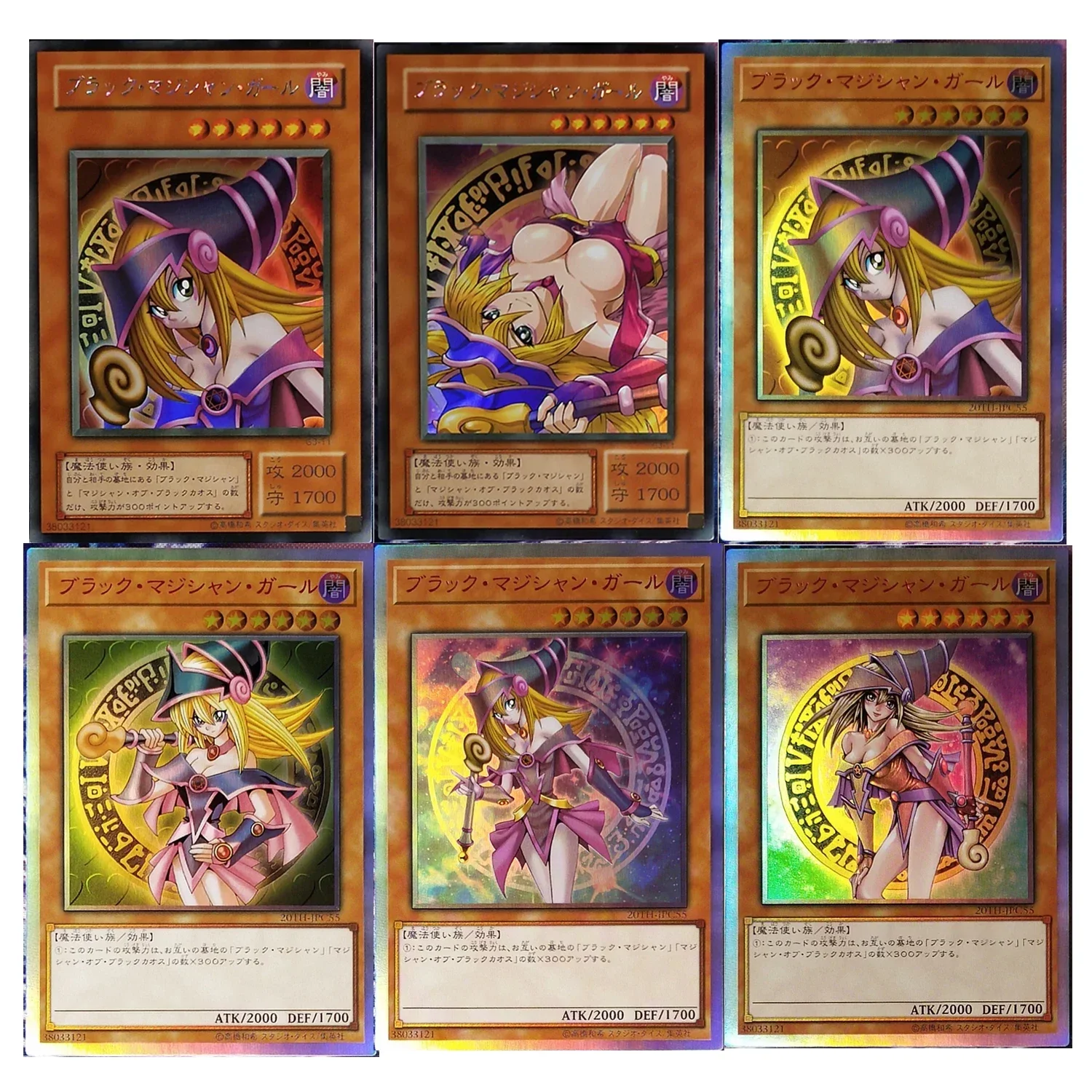 16 stili di Yu-Gi-Oh Nuovo Mago nero Ragazza FAI DA TE Giocattoli Modellismo Hobby Da Collezione Game Collection Anime Carte