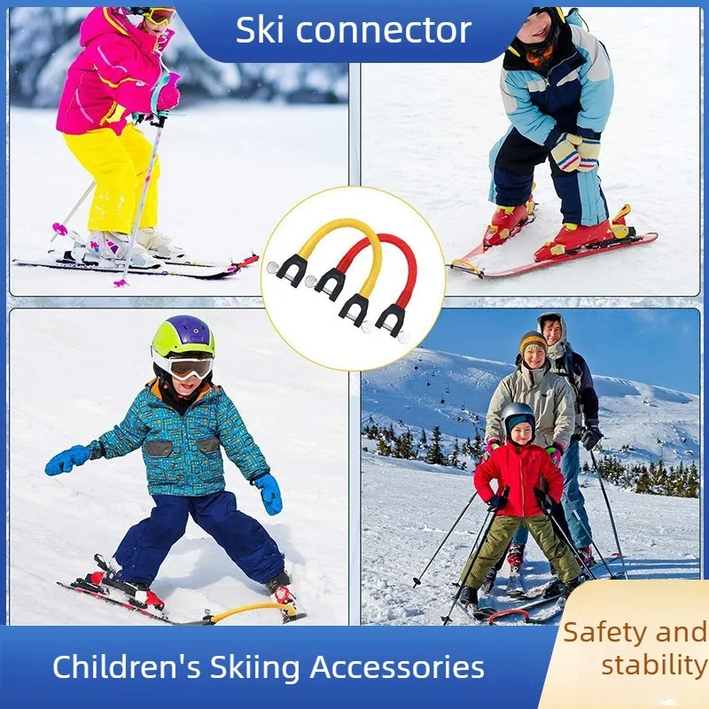 

Ski Tip Connector Children's Skiing Assistance - Beginner Skiing Accessories Snowboard attachment device Snowboard support frame