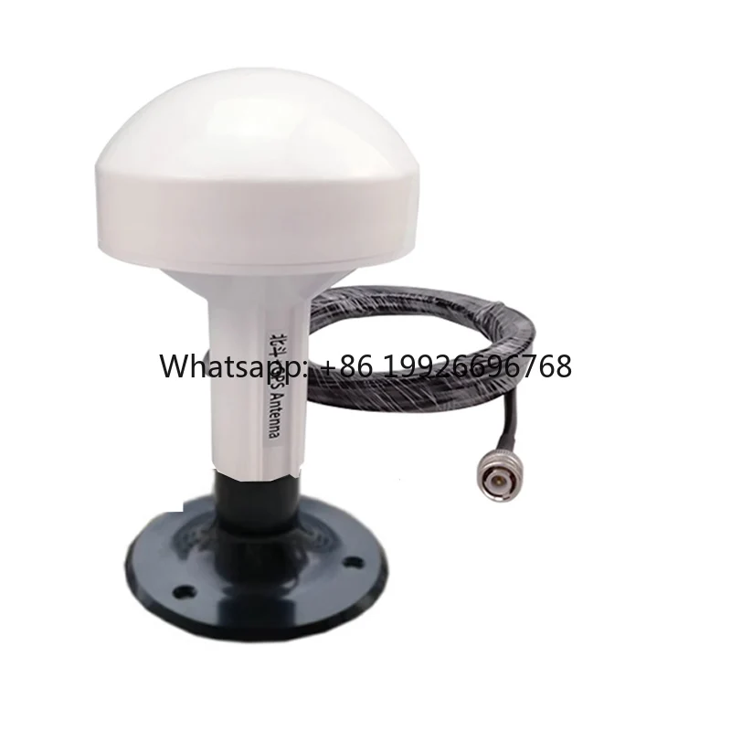 1575.42Mhz Beidou (B1) GPS (L1) & Galileo GNSS RTK DGPS Satellite Receiver Antenna for Repeater 5-30M with Bracket Antenna