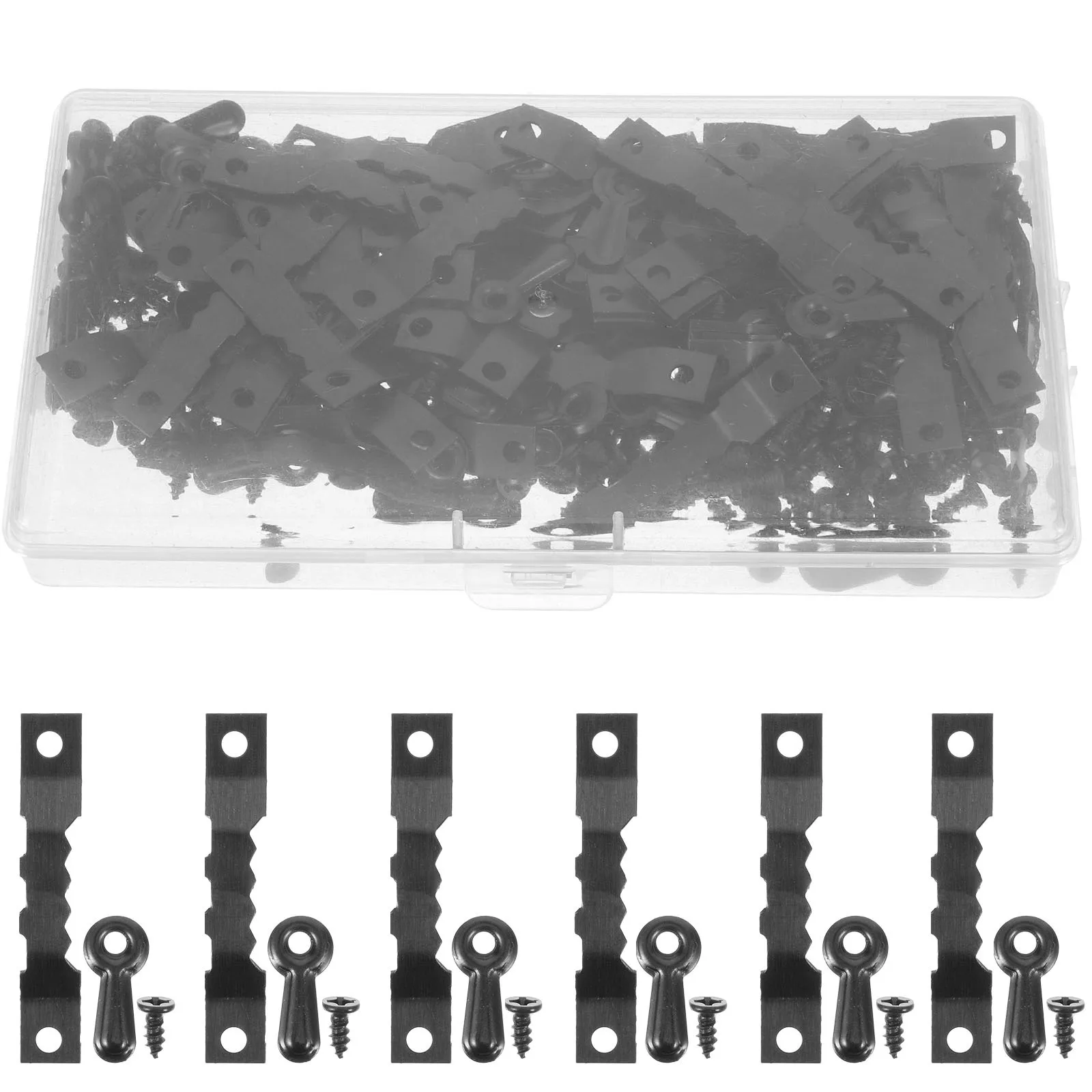 1Set Metal Picture Frame Backing Clips Turn Button Screw Fasteners Reliable Photo Frame Hardware DIY Photo Frames Fixing