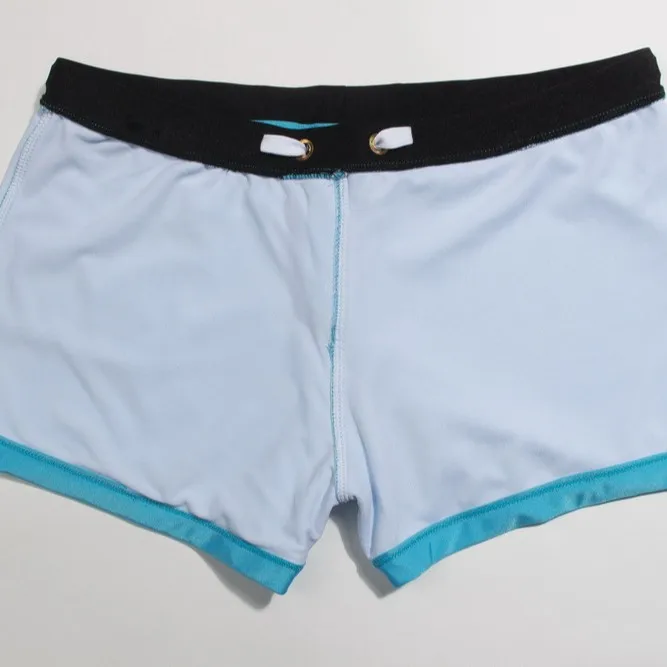 Costume da bagno da uomo con tasche anteriori e posteriori Costume da bagno estivo con colori impiombati