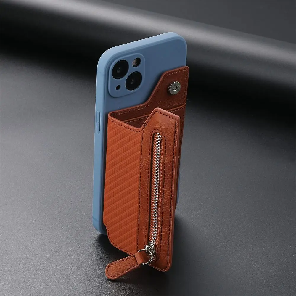 Phone Card Slot Holder Phone Holder Wallet Case For Cell Phone iPhone Samsung Huawei Xiaomi Oppo Vivo