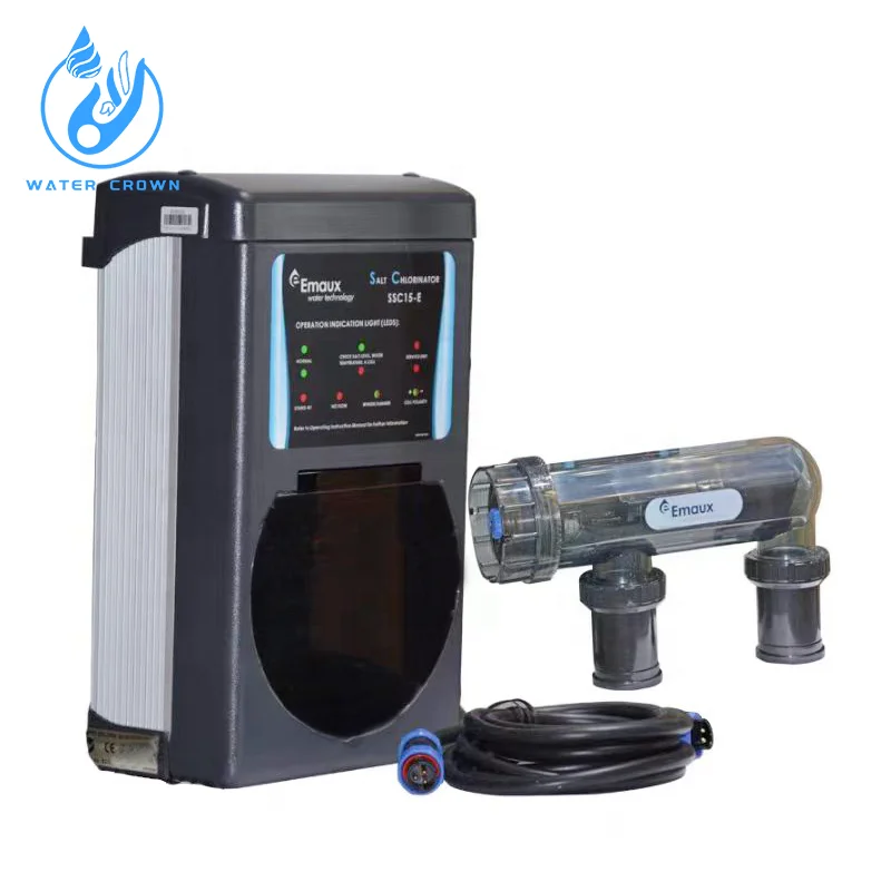 Manufacturer Direct Sales-High Quality Water Crown Salt Chlorine Machine Includes Pool Cleaning Tools & Accessories