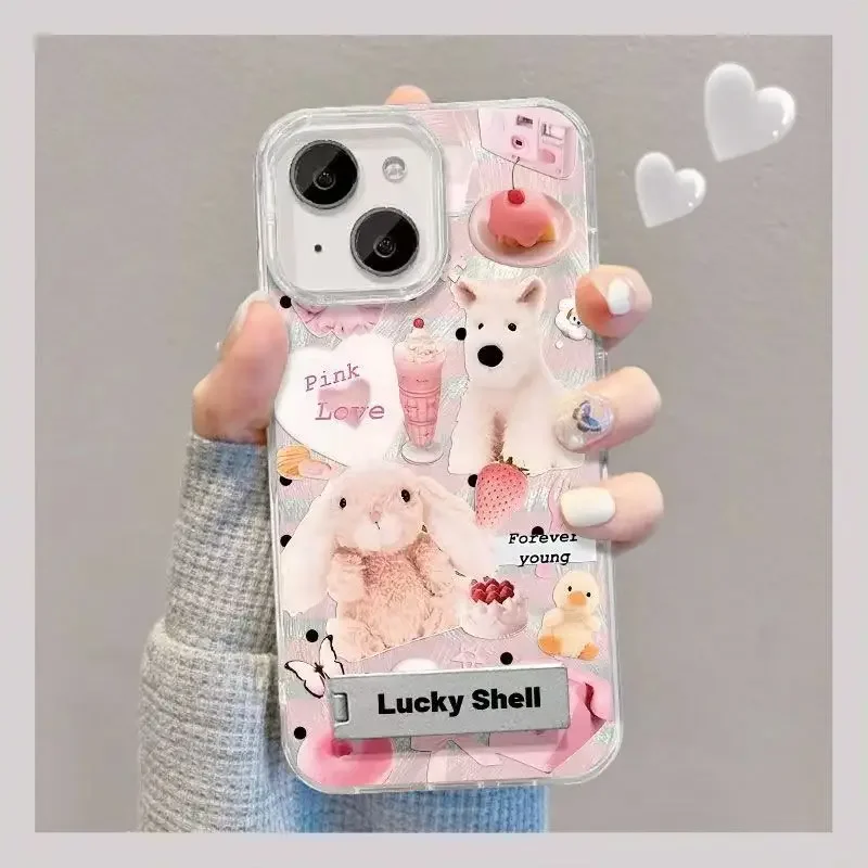 Pink Opportunity Finder X7 Phone Case Suitable For Oppofindx7 Gt5pro Vivoy100 Xiaomi 13 High-end Anti-fall Protection