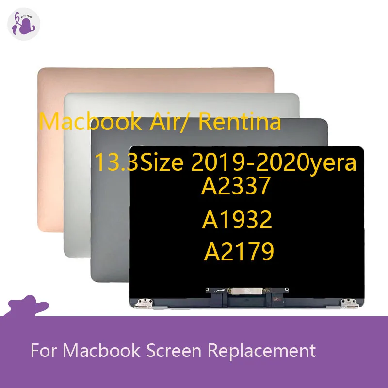 

Laptop A2337 A1932 A2179 LCD display upper half assembly, suitable for Macbook Air/Pro Retina 13.3 "M1 2019-2020