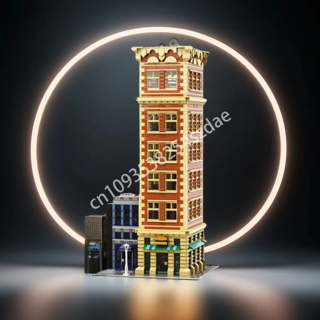 

3963pcs MOC Brickly Tower Modular Buildings Building Blocks Constructing DIY Assemble creative idea Christmas toy Gift