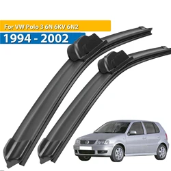 Erick's Wiper LHD Front Wiper Blades For VW Polo 3 6N 6KV 6N2 1994 - 2002 Windshield Windscreen Window Car Rain Brushes 21