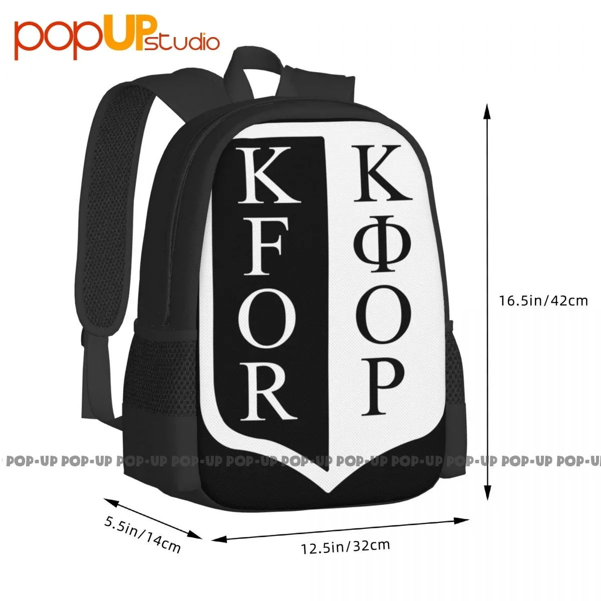 Kfor Veteran Kosovo Jugoslawien Auslandseinsatz Einsatz Bundeswehr Backpack Large Capacity School Outdoor Running