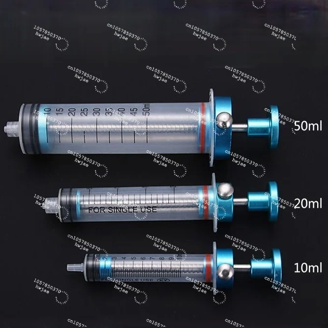 High Quality 10ML 20ML 50ML Manual Power Fat Harvesting Syringe Liposuction Aspirator With Steel Plastic Titanium Material