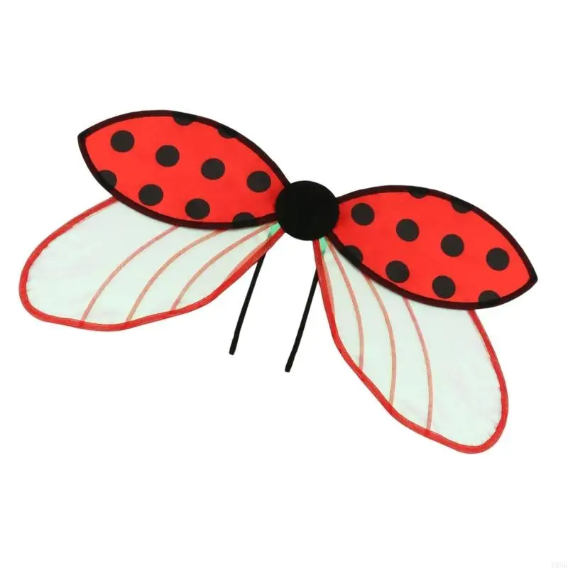 B95F النحل الجناح البريق الملاك الجناح تلعثم النحل الجناح النحل زي الاكسسوارات Fairys الملاك الجناح للنساء الفتيات الهدايا #3