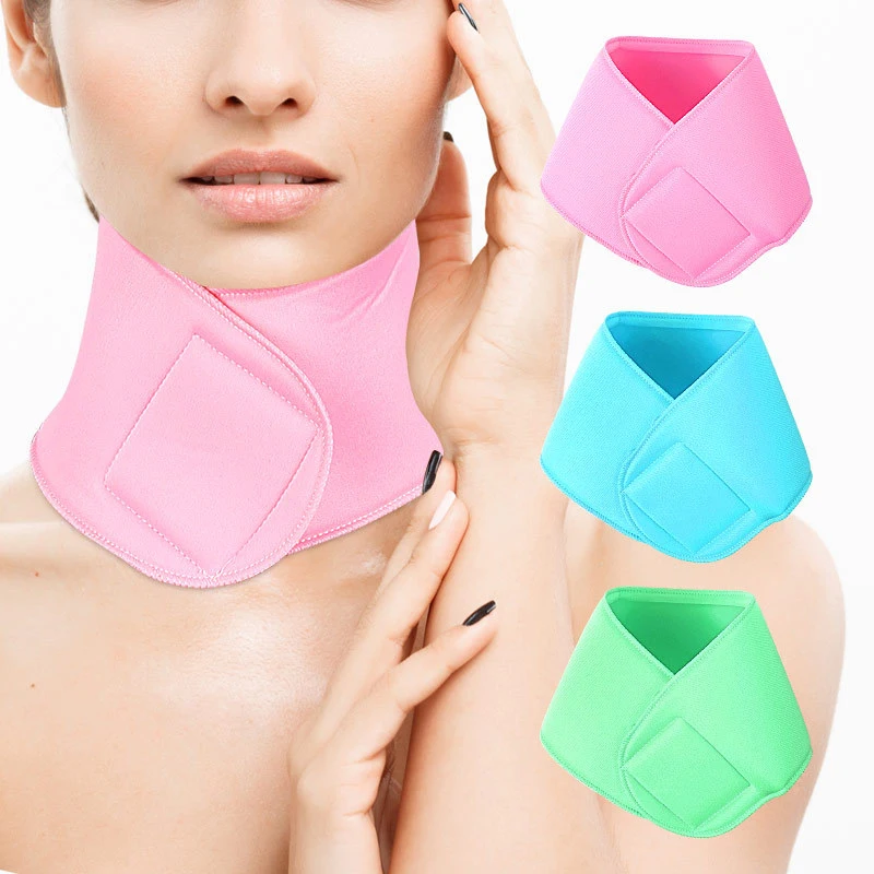 Silicone Neck Tape Tighten Gel Spa Belt Neck Mask Moisturizing Firming Whitening Nourishing Neck Lift Skin Care Anti-wrinkle