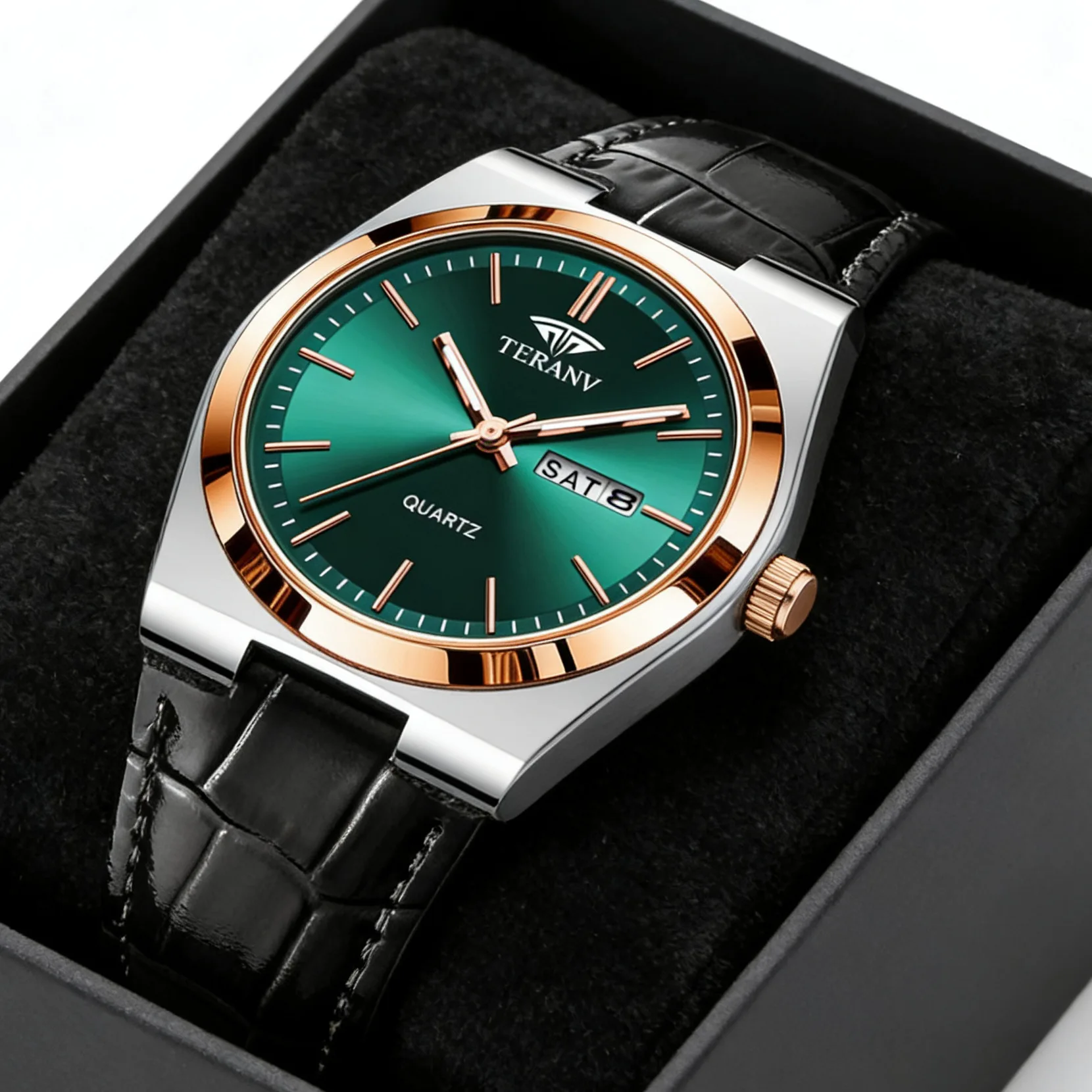 2026 New Brand Men Watch Business Unisex Chinese English Week Calendar Waterproof Night Light Women Fashion Quartz Watches Gift