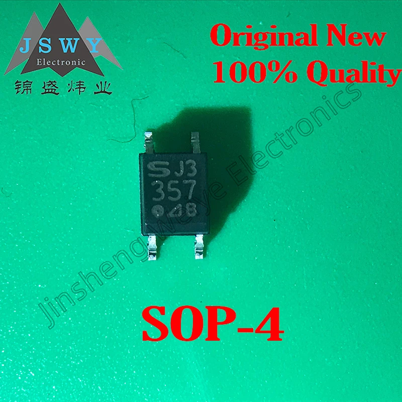 20PCS PC357N2J000F PC357 PC817 PC851 EL851 SMD SOP-4 optocoupler chip 100% brand new genuine stock Free Shipping Electronics