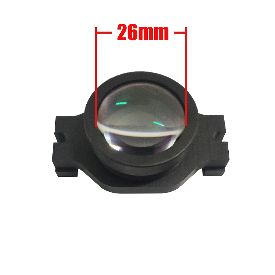 LED Dışbükey Lens COB Tıbbi Spot ışık lensi DIY Gece balıkçı ışığı Projektör Işın Işığı Logo Reklam Işığı Lens