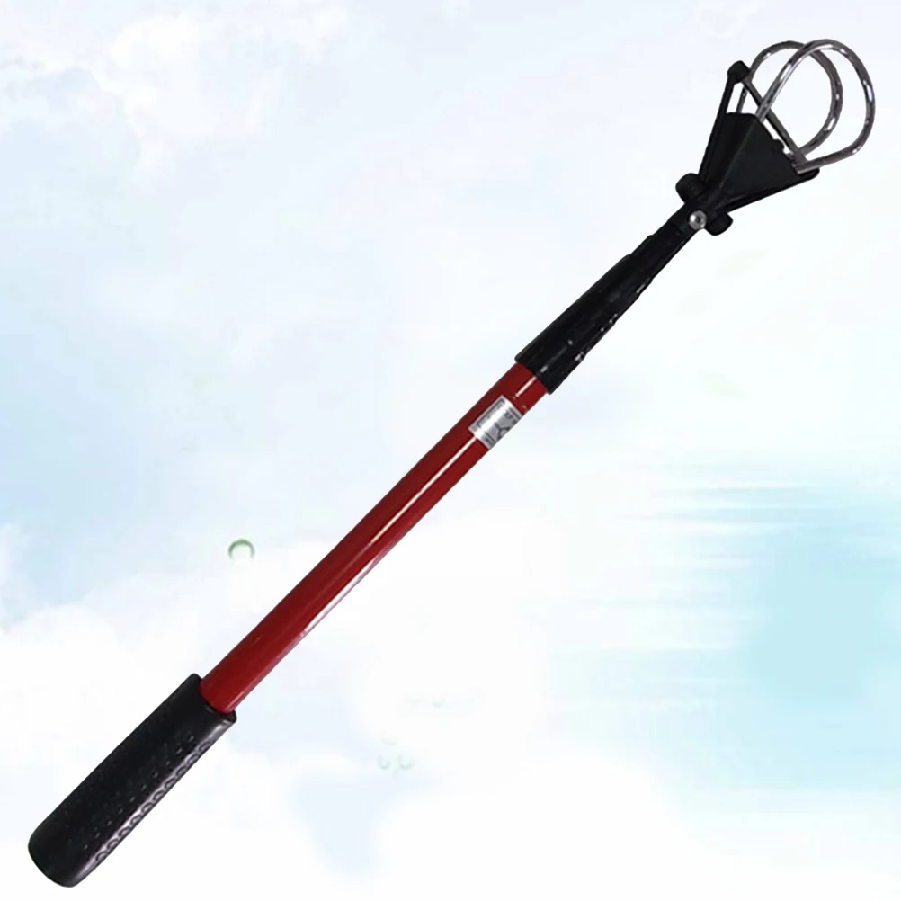 

Golf Ball Retriever Picker 6 Inch Five-Section Telescopic Stretchable Shaft Grabber Tool for Boundaries Retriever