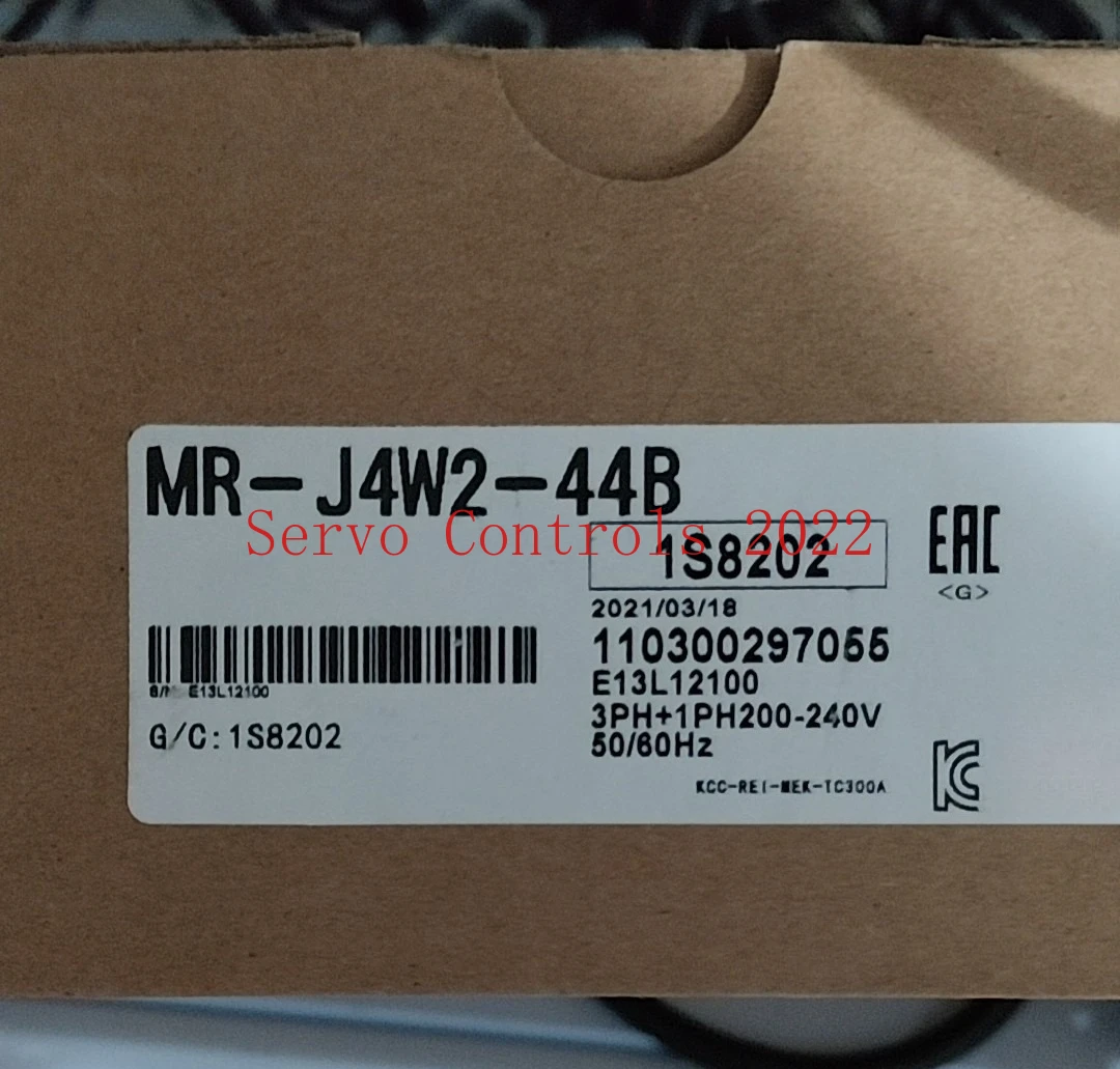 

NEW in Box MR-J4W2-22B MR-J4W2-44B MR-J4W3-222B MR-J4W3-444B MR-J4W2-77B MR-J4W2-1010B Servo Driver