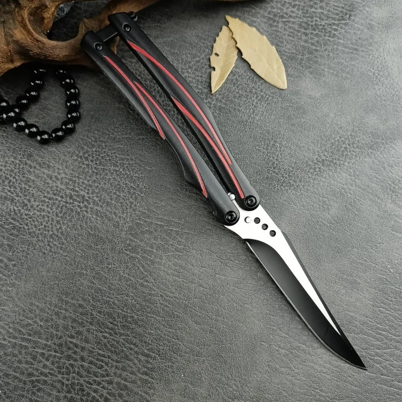 Exotic Household Multi-tool Knife 5Cr13Mov Blade Aluminum Handle Camping Tactical Knife Portable Training Tool