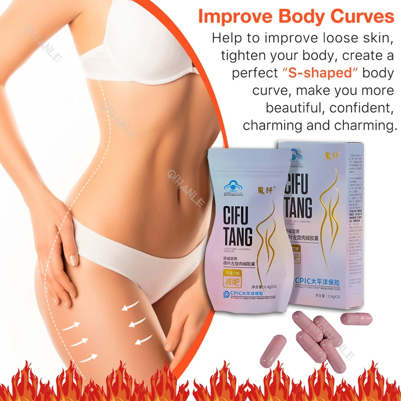 

30pcs Hot Slimming Weight Loss Diet Pills Detox Face Lift Decreased Appetite Night Enzyme Powerful Fat Burning And Cellulite