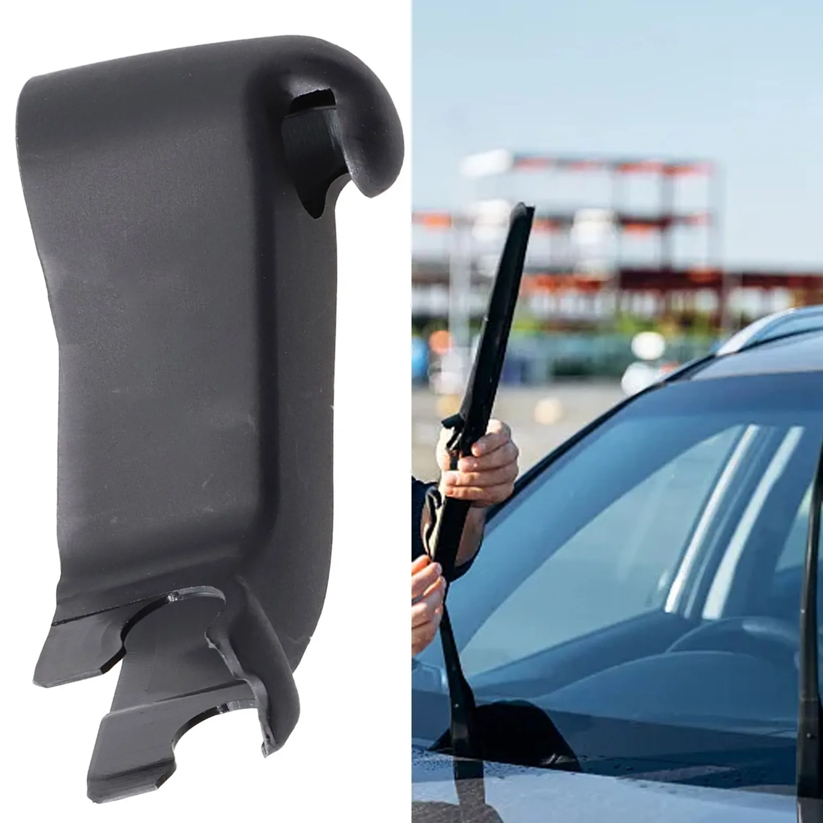 Durable Plastic For Golf Rear Windshield Wiper Arm Cover Cap Fits For Golf 1993 1999 Direct Replacement 1H6955435A