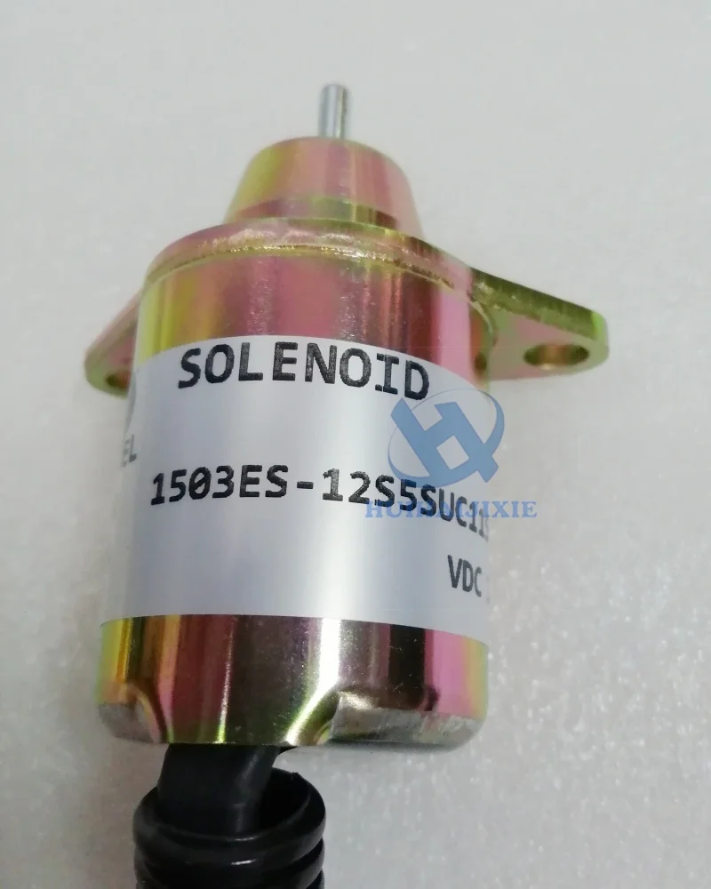 1503ES-12S5SUC11S 12V Fuel Shut Off Solenoid Valve 1503ES12S5SUC11S For Yanmar Engine 3TNE72 3TNA72 4TNE84 4TNE88