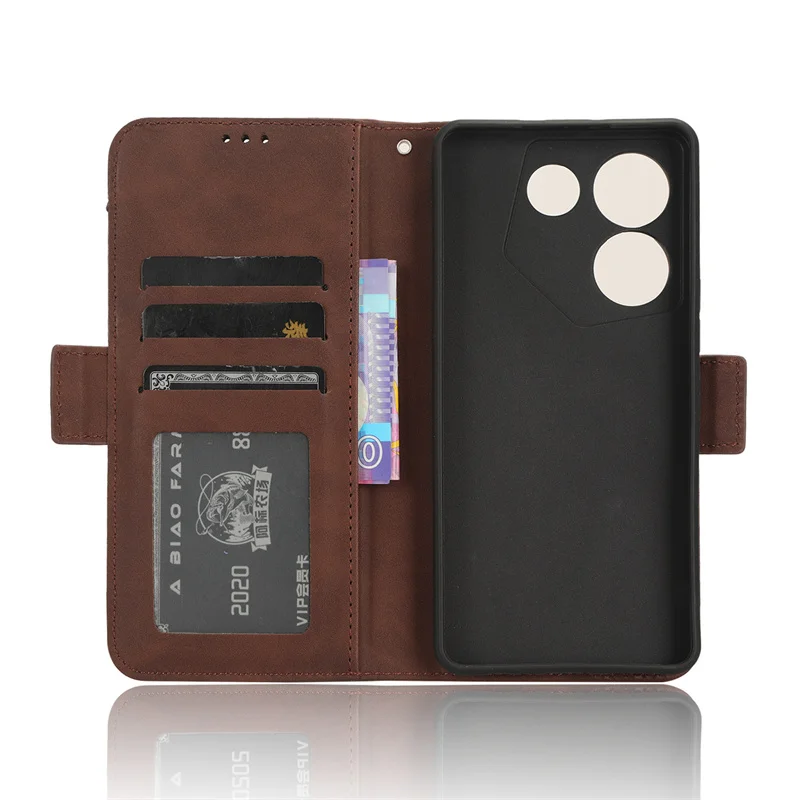 For Tecno Camon 20 Pro 5G Leather Magnetic Wallet Closure Book Flip multi-card slot Holder Cover For Tecno 20 Pro 5G Phone Bags