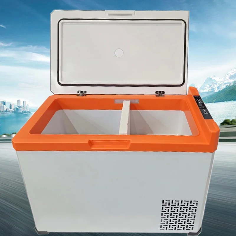 40L 12V 24V Portable Camping Electric Cooler Box Car Refrigerator Mini Fridge