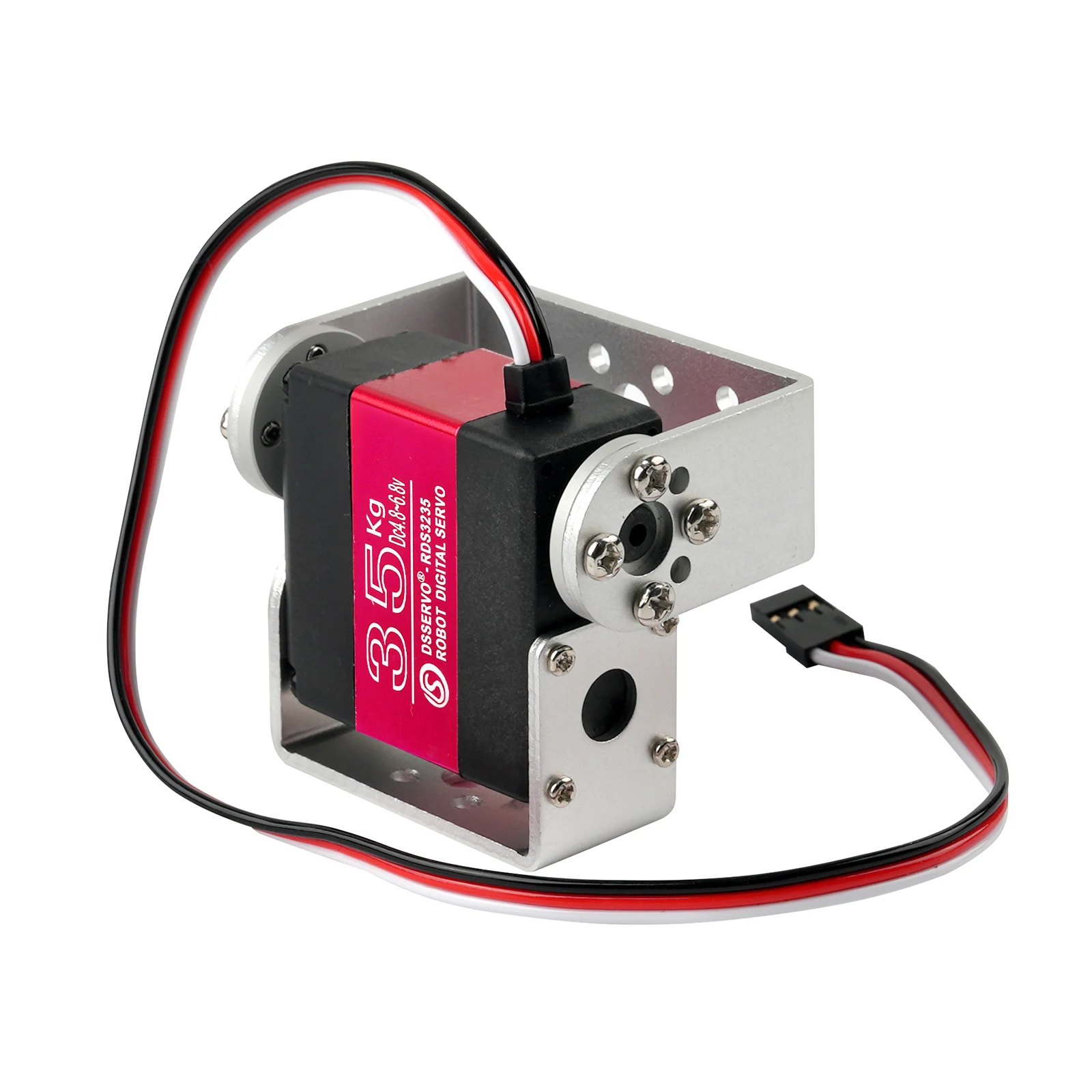 Serwo Dual Axis 35Kg.cm Digital RDS3235 Metal Gear 180/270/360 Stopni Silnik Metalowa Obudowa z Uchwytem Części Serwo do Samochodu Robota