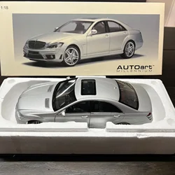 Autoart 1:18 W221 S63 Simulation Limited Edition All Open Alloy Metal Static Car Model Toy Gift