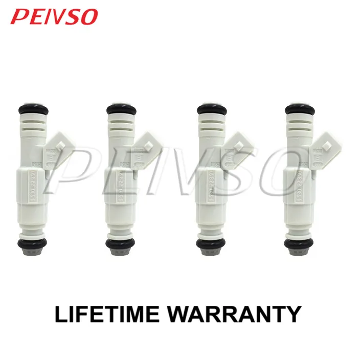 

PEIVSO 4pcs 0280155820 988F-EA Fuel Injector For Ford Focus 2.0 16V 1998~2004