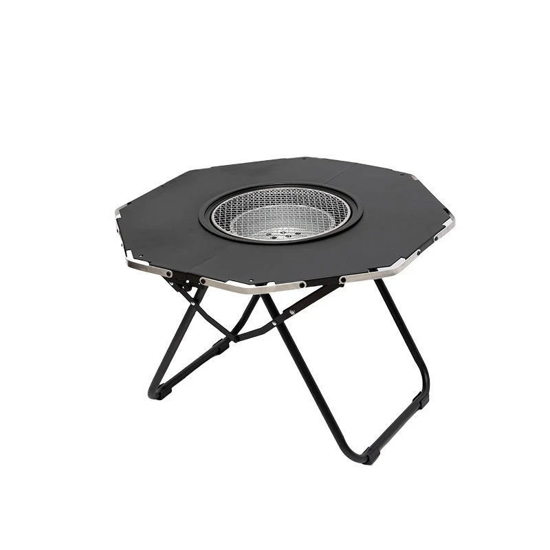 

folding aluminum alloy quick-opening installation-free integrated baking pan, baking net barbecue oven