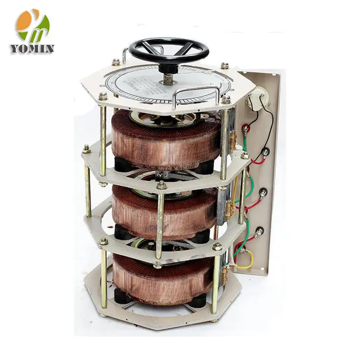 Three Phase Manual Contact Manufacturer TSGC2-10 10KVA Input 380V Variac Stable Variable Voltage Regulators and Transformer