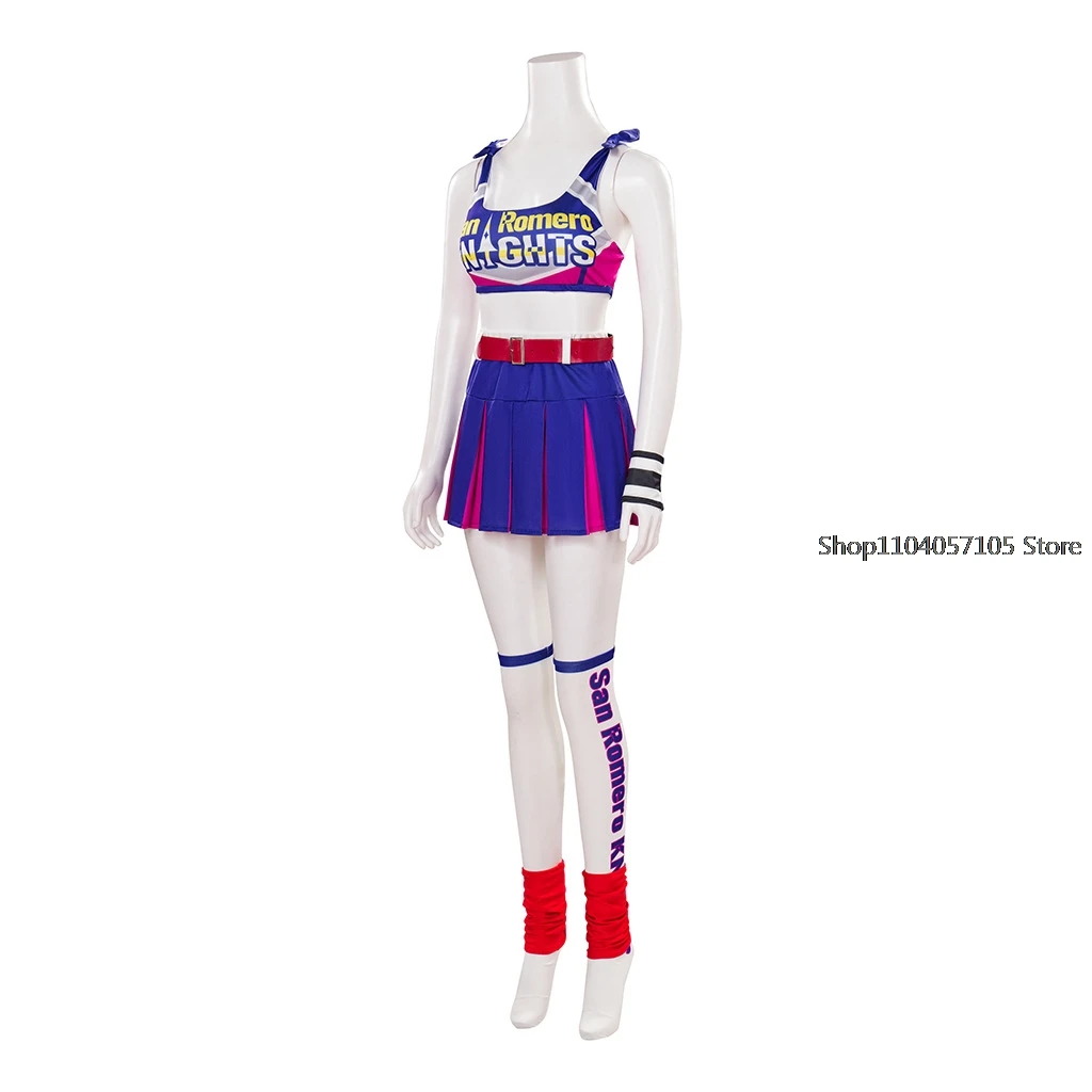 Juliet Starling Cosplay Costume Lolli Pop Chainsaw Anime Game Women Outfit Ladies Halloween Party Role Play Clothing Fashion New