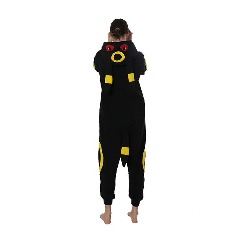 Disfraz de Cosplay de dibujos animados de Umbreon para mujer, monos de Anime Kigurumi Pokenon para adultos, ropa de casa Kawaii, mono de Navidad y Halloween