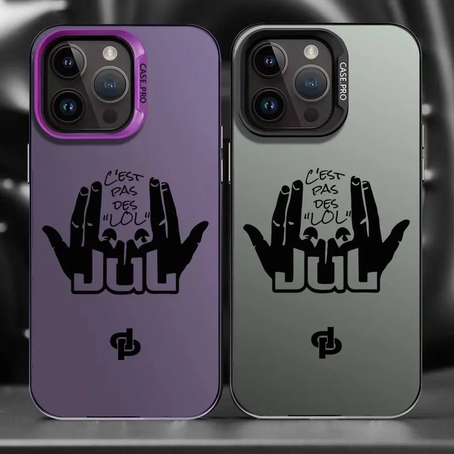 JuL C'est Pas Des Lol Coque de téléphone pour iPhone 17 Air 16 e 15 14 13 12 11 Pro Max Mini Plus X XR XS SE 2020 2022 Coque Funda