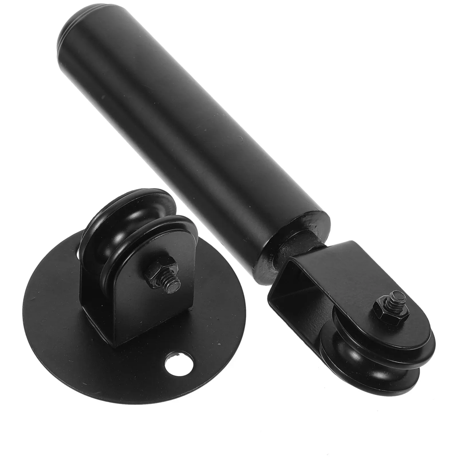 

1Set Ceiling Lamp Pulley Attachment for Wall Mount Lamp Weighted Lever Pulley Wheel Adjustable Grow Light Hanger Fixture