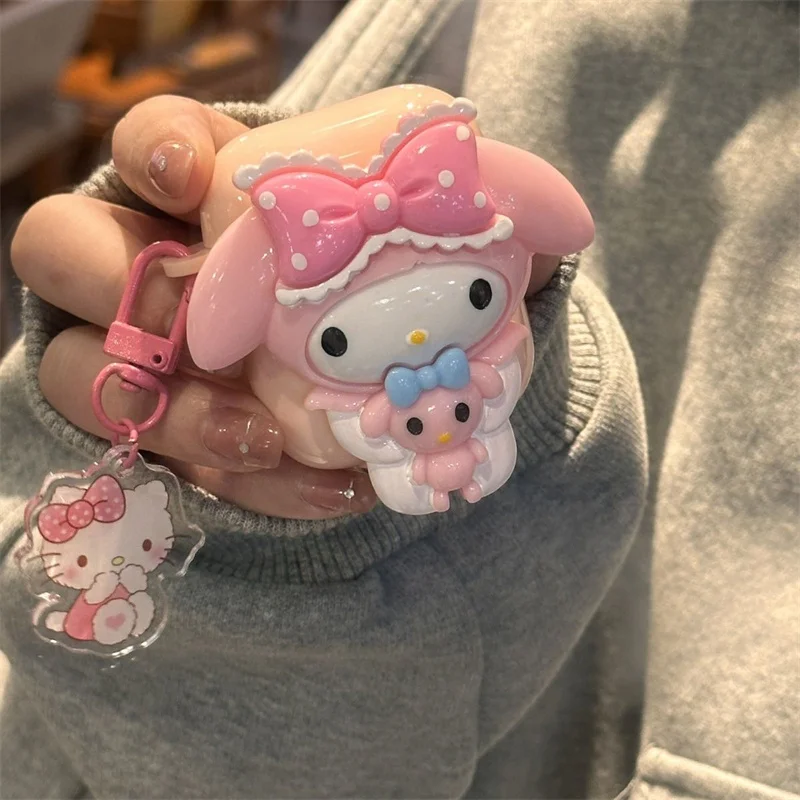 

Sanrio Kawaii Hello Kitty Headphone Cover My Melody Girl Cartoon Anime AirPods Pro 1/2/3 Generation Bluetooth Headphone Case