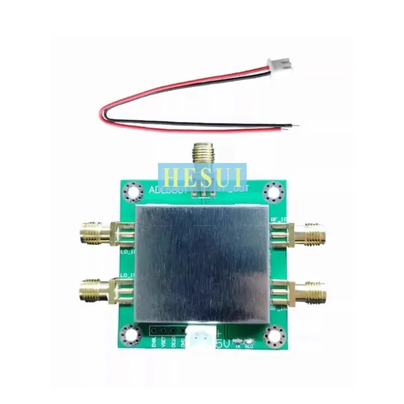 ADL5801 module 10MHz - 6GHz Mixer Double balanced active RF frequency mixer module Up & down RF mixer Balun coil couple signal