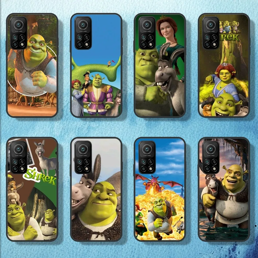 Movie S-Shrek Art Phone Case FOR Samsung Galaxy A10 A11 A12 A20 A32 A50 A53 A70 A73 A80 Black Shell