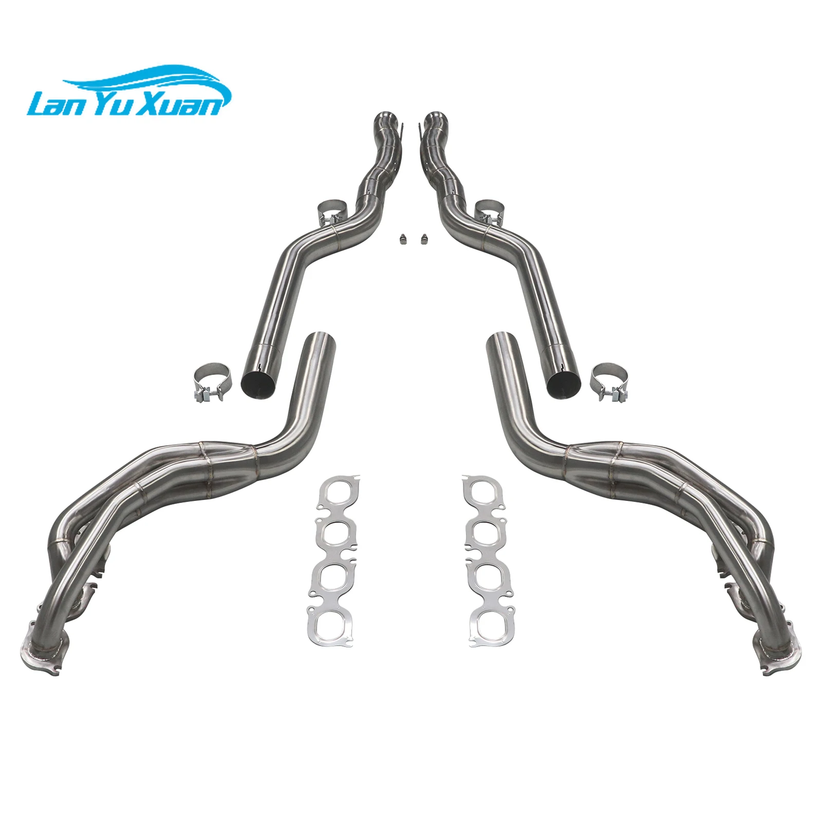 

Tuning Performance Stainless Steel Straight Exhaust Pipes for Mercedes Benz C63 W204 Turbo Exhaust Manifold