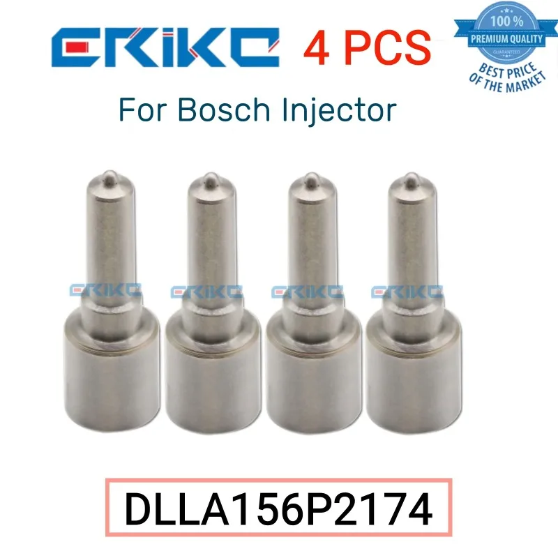 

4 PCS DLLA156P2174 Common Rail Nozzle DLLA 156 P 2174 Diesel Fuel Injector Nozzle DLLA 156P2174DLLA 156P 2174 for Injector