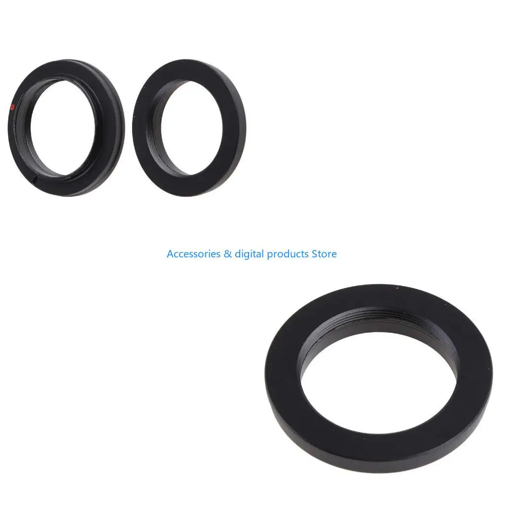 Lente montaje tornillo aluminio M42-OM 77JD Lente cámaras OM4/3 E520 E620