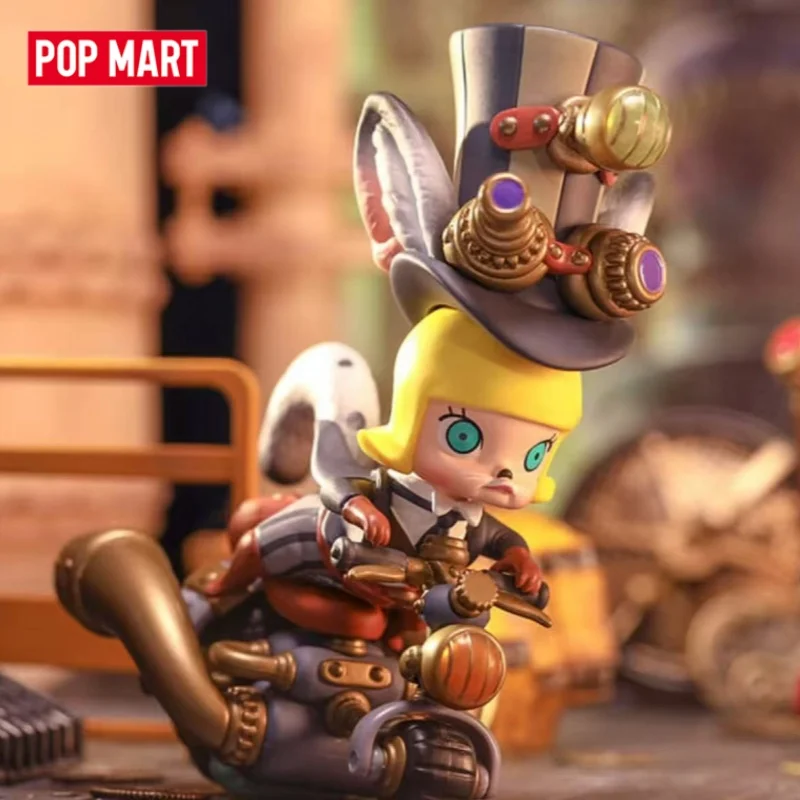 

POP MART Molly Steampunk Animal Locomotive Series Blind Box Guess Bag Mystery Box Toys Doll Anime Figure Desktop Ornaments