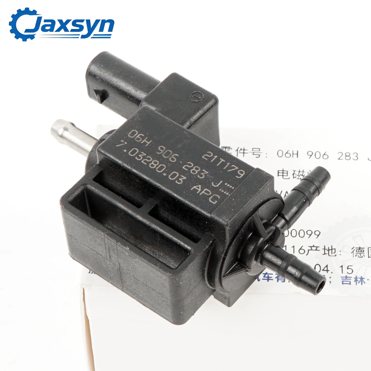 06H906283J High Quality Turbocharger Solenoid Valve for EA888 GEN3 Golf MK7 GTI Beetle Passat B8 for Audi A3 A4 A5 A6 A7 A8 TTS