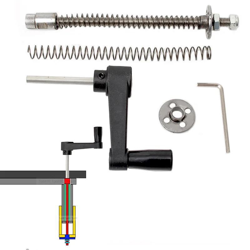 Holz bearbeitung Router Aufzug Modifikation werkzeug Aluminium Uhr Einst eck brett Säge Router Aufzug Modifikation