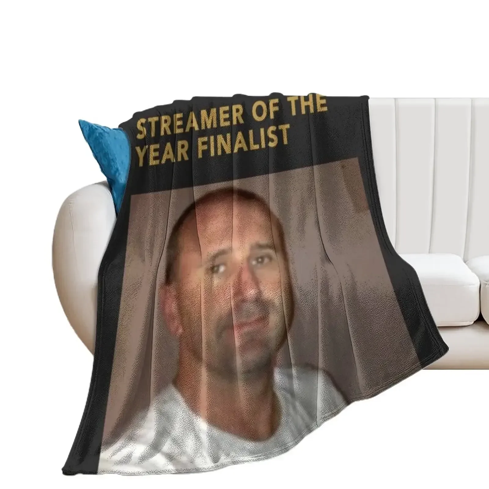 Summit1g streamer of the year finalist Throw Blanket warm winter Luxury Soft Plaid halloween Blankets