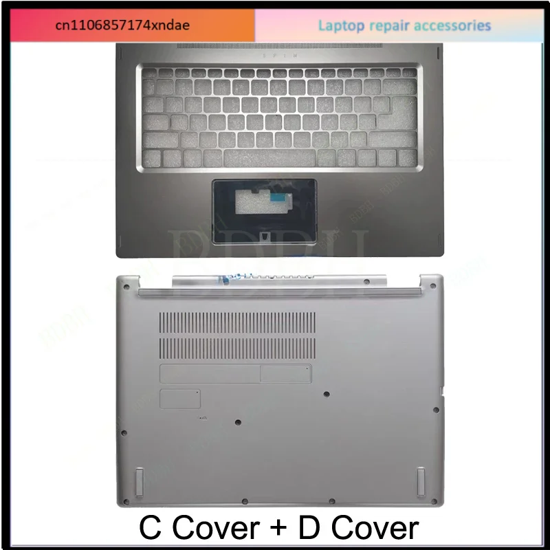 For Cover For Acer Spin 3 SP314-53 SP314-53N N19P1 Series Laptop Palmrest Upper Bottom Case Replacement C D Shell