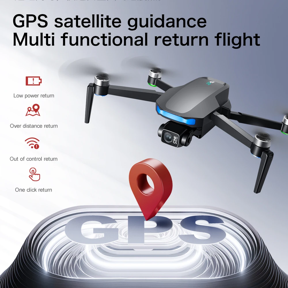 

S-X1 MAX GPS Drone 4K Professional HD Camera 3-Axis Gimbal 5G Digital image transmission Large Screen FPV Dron RC Quadcopter 5KM