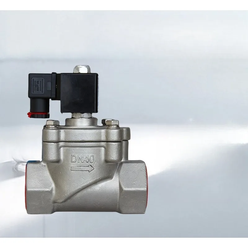 Latest universal solenoid valve Solenoid valve for water gas and oil, piston pilot 1.6 2.5 4 MPA normally closed